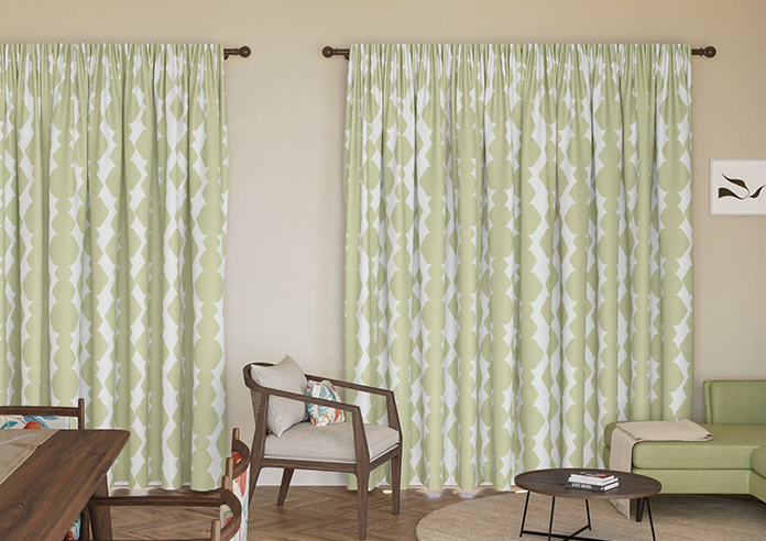Construct, Grass Green - Made to Measure Curtains - Image 7